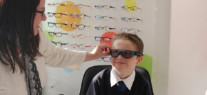 Childrens appointments and children's glasses at Optimum Vision Clinic