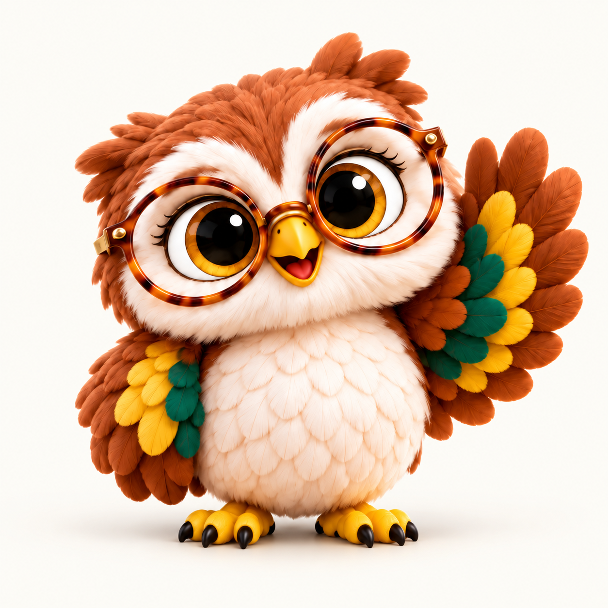 Ovi, our eyecare guide and clinic mascot
